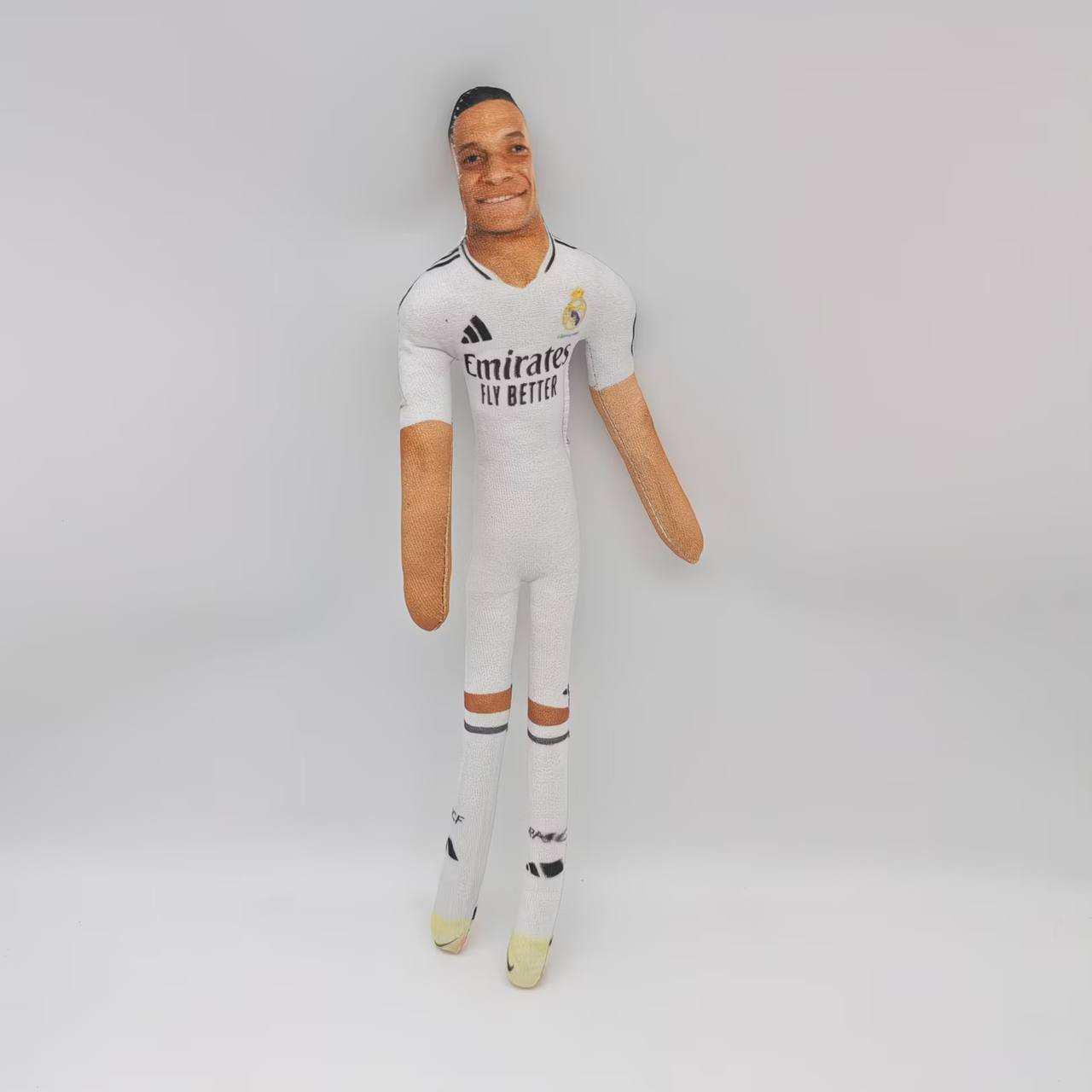 Kylian Mbappé — Big Poseable Plush ⚽