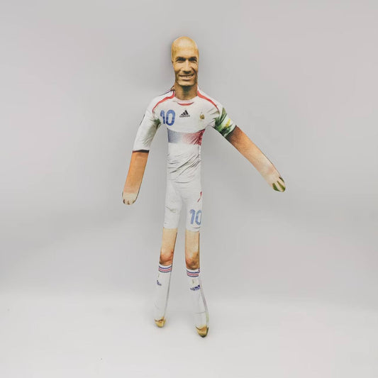 Zinedine Zidane — Big Poseable Plush ⚽