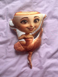 Ballerina Cappuccina Plushie (with white edge)