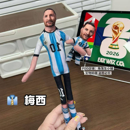 Lionel Messi — Big Poseable Plush ⚽