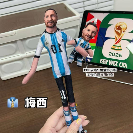 Lionel Messi — Big Poseable Plush ⚽