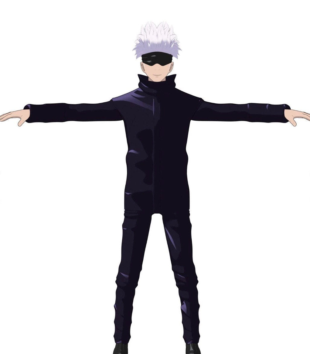 Gojo Satoru Plushie (with Bones)